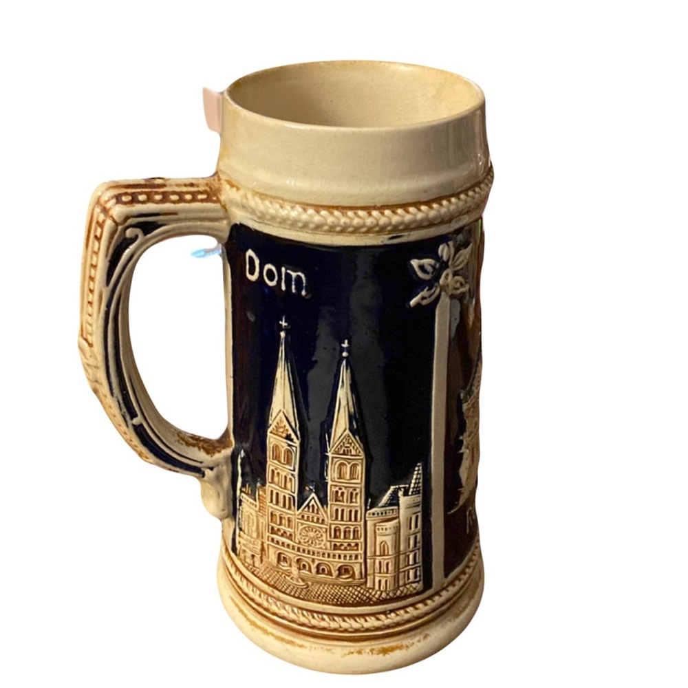Vintage German beer stein for collectors or decor